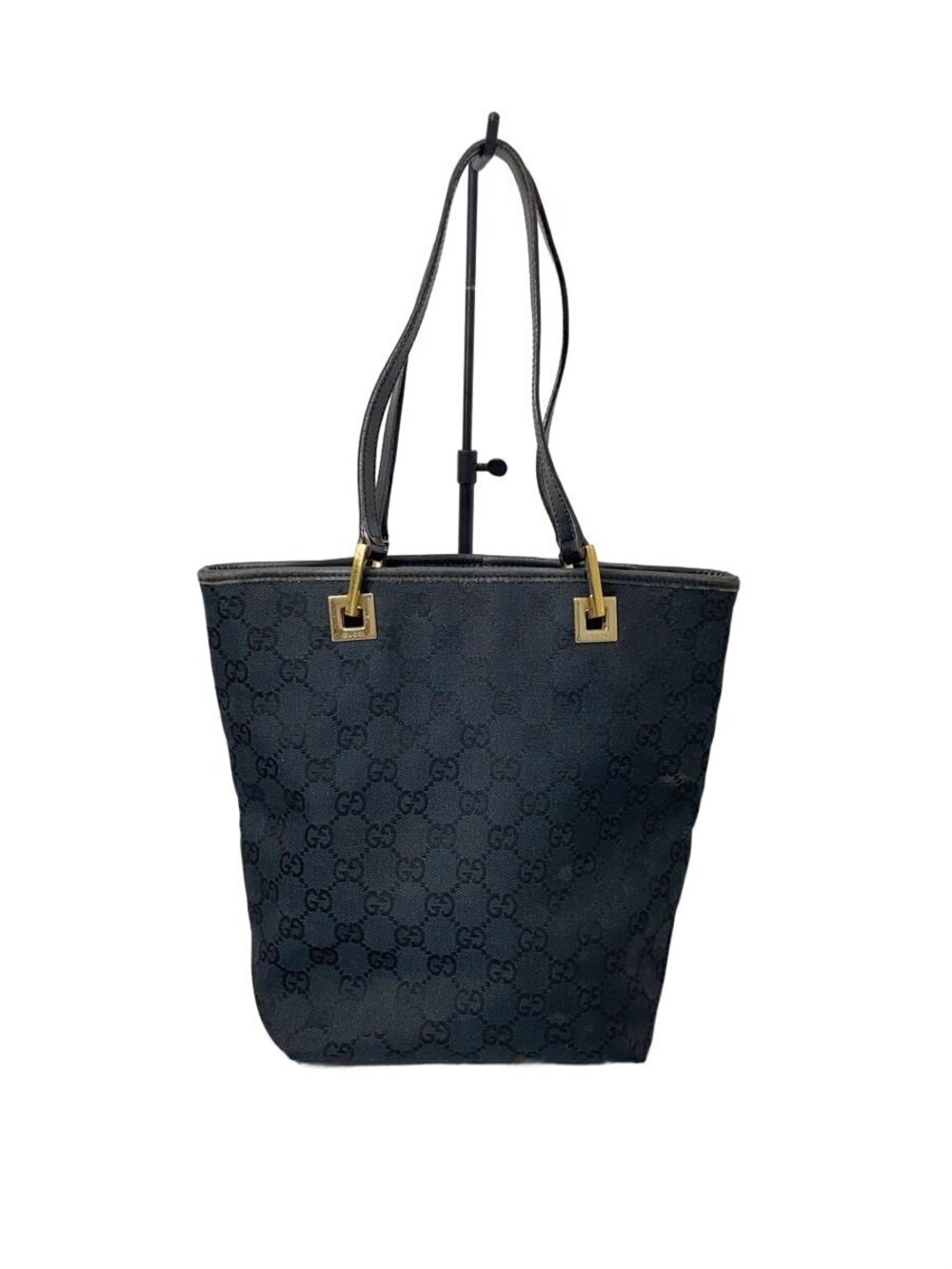 Gucci Tote Bag GG Canvas Black